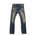DIESEL(ディーゼル) サイズ:W28L30 THAVAR スキニー デニムパンツ インディゴ【中古】【程度B】【カラーブルー】【オンライン限定商品】(4)