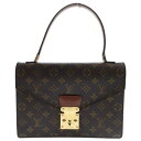 LOUIS VUITTON(ルイヴィトン) モノグラム コンコルド レザーハンドバッグ ブラウン M51190【中古】【程度B】【カラーブラウン】【オンライン限定商品】(4)