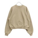 ALEXANDER WANG(アレキサンダーワン) サイズ:XS Logo Crewneck Swaetshirt ロゴ クルーネックスウェットトレーナー ベー...