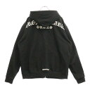 CHROME HEARTS(クロムハーツ) サイズ:L DAGGER ZIP HOODIE ダガー ジップアップ コットン パーカー フーディー ブラック【中古...
