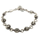CHROME HEARTS(クロムハーツ) サイズ:#2 NO2 MULTI BALL #2マルチボールブレスレット シルバー BCA177【中古】【程度B】【...
