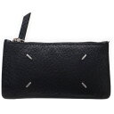 【sale対象】Maison Margiela 11(メゾンマルジェラ11) Leather Card Case 4ステッチ レザー カードケース ブラック S...