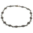 CHROME HEARTS(クロムハーツ) サイズ:13LINK TNY E CH PLS RUBY タイニーECHプラス PAVEルビー シルバーブレスレット...