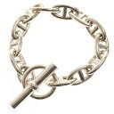 HERMES(エルメス) サイズ:12LINK Chaine dAncre GM 12LINK シェーヌダンクル GM ブレスレット シルバー【中古】【程度A】...