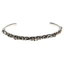 CHROME HEARTS(クロムハーツ) BANGLE SBT SBTバンドバングル ブレスレット シルバー BCA126【中古】【程度B】【カラーシルバー】...