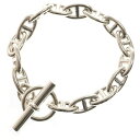 HERMES(エルメス) サイズ:15LINK Chaine dAncre GM 15LINK シェーヌダンクル GM ブレスレット シルバー【中古】【程度A】...