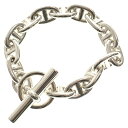 HERMES(エルメス) サイズ:- シェーヌダンクルMM 14コマ チェーンブレスレット シルバー【中古】【程度A】【カラーシルバー】【取扱店舗BRING心斎...