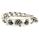 CHROME HEARTS(クロムハーツ) サイズ:11LINK ID CROW クロウIDクラシックリンクブレスレット 11LINK【中古】【程度A】【カラー...