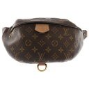 LOUIS VUITTON(ルイヴィトン) モノグラム バムバッグ ボディバッグ M43644 RFID ブラウン【中古】【程度B】【カラーブラウン】【取扱店舗...