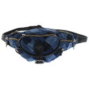 CHROME HEARTS(クロムハーツ) サイズ:- SNAT PACK mini スナットパックミニ ダガージップガンスリンガーベルトデニムウエストバッグ ...