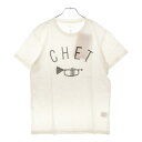 WACKO MARIA(ワコマリア) サイズ:M CHET フロントプリント 半袖Tシャツ カットソー ホワイト【中古】【程度A】【カラーホワイト】【オンライン...