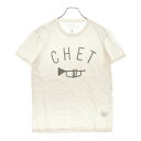 WACKO MARIA(ワコマリア) サイズ:M CHET フロントプリント 半袖Tシャツ カットソー ホワイト【中古】【程度A】【カラーホワイト】【オンライン...