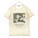 WACKO MARIA(ワコマリア) サイズ:L ROCK STEADY Down Beat フォトプリント 半袖Tシャツ カットソー ホワイト【中古】【程度B...