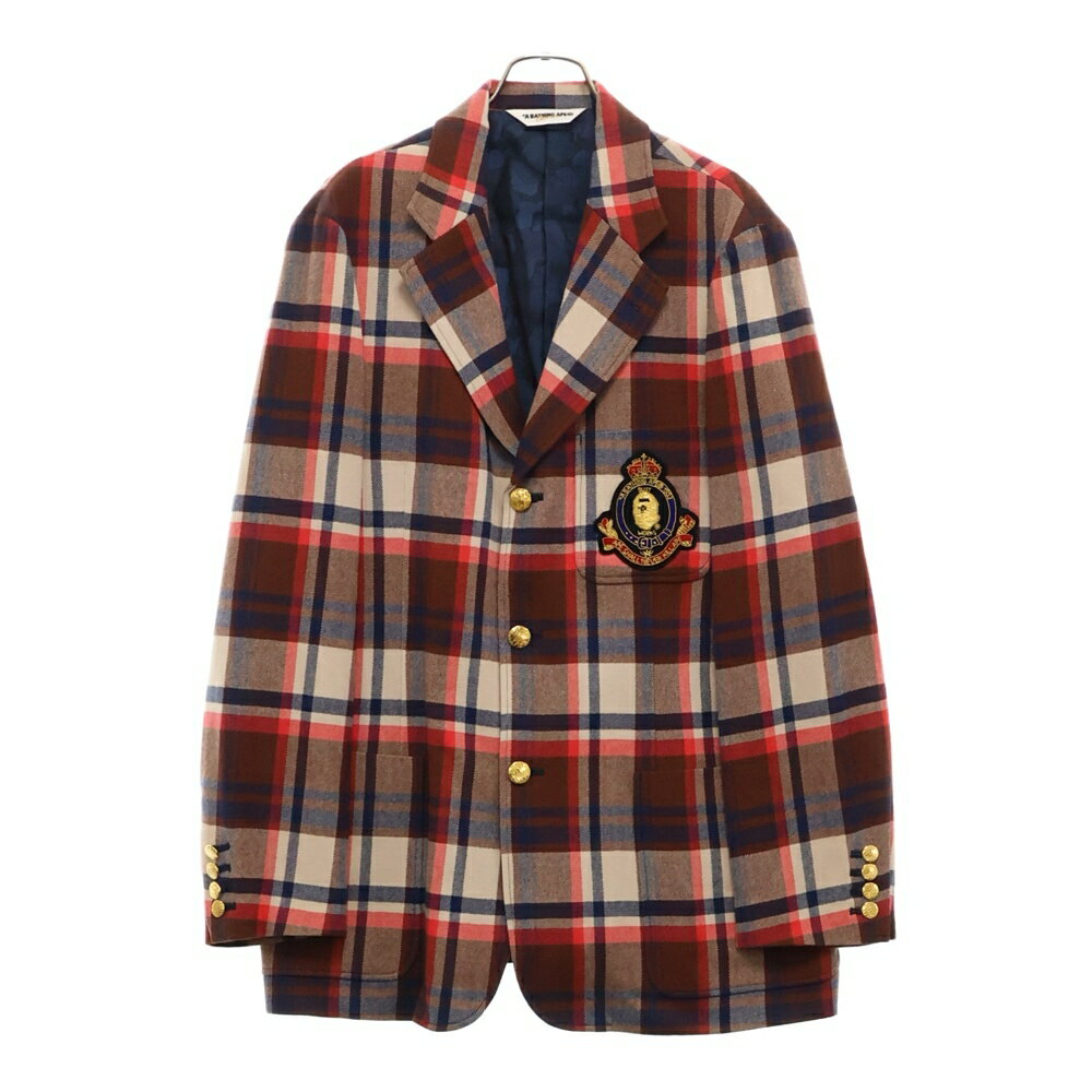 楽天市場】A BATHING APE(柄チェック)(コート・ジャケット 楽天市場】A BATHING APE(柄チェック)(コート・ジャケット