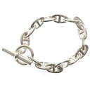 HERMES(エルメス) サイズ:15LINK Chaine dAncre GM 15LINK シェーヌダンクル GM ブレスレット シルバー【中古】【程度B】...