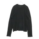 CHROME HEARTS(クロムハーツ) サイズ:M Y NOT Cross Ptchs Thermal Crew L/S Tee ワイノット クロスパッチ ...