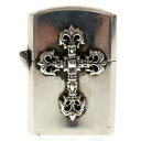 CHROME HEARTS(クロムハーツ) FILIGREE ZIPPO LIGHTERZ-V5 フィリグリークロス ジッポ オイルライター シルバー【中古】【...
