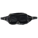 CHROME HEARTS(クロムハーツ) #1 SNAT PACK スナットパック ダガージップ ガンスリンガーベルト レザーウエストバッグ ブラック BCA...