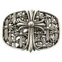 CHROME HEARTS(クロムハーツ) BUCKL CEMETERY1.5 1.5セメタリークロス シルバーベルト【新古品/中古】【程度S】【カラーシルバー...