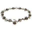 CHROME HEARTS(クロムハーツ) NO1 BALL #1クロスボールブレスレット シルバー BCA172【中古】【程度B】【カラーシルバー】【取扱店舗...