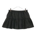 CHROME HEARTS(クロムハーツ) CH総柄 シルク スカート レディース ブラック【中古】【程度B】【カラーブラック】【取扱店舗原宿】