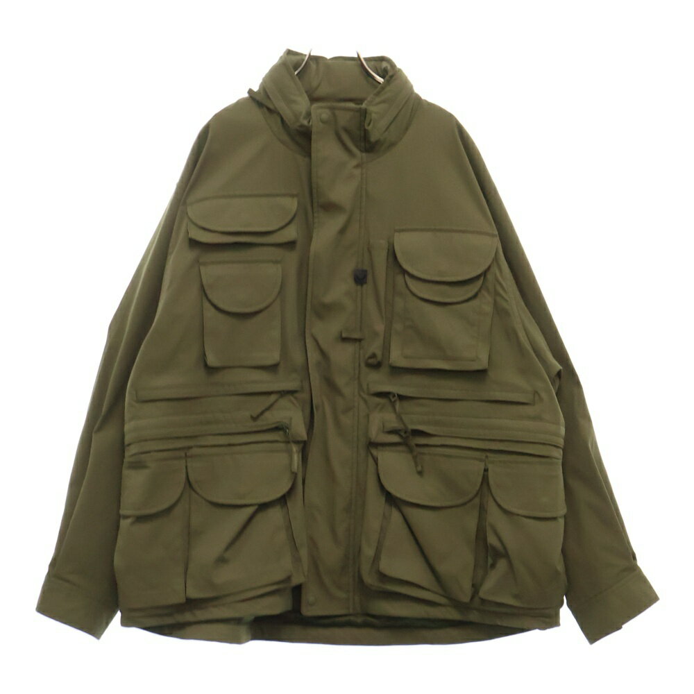 DAIWA PIER39(ダイワ ピアサーティナイン) サイズ:L TECH PERFECT FISHING JACKET テック パーフェクト フィッシング ジャケット カーキ BJ-25021W【中古】【程度B】【カラーグリーン】【取扱店舗BRING梅田茶屋町店】