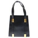 CELINE(セリーヌ) ハンドバッグ トートバッグ ブラック ゴールド金具 レザー ヴィンテージ【中古】【程度B】【カラーブラック】【取扱店舗AWESOME高円寺店】