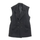 s'yte(サイト) サイズ:3 22SS T/W Tropical Double Breasted Big Silhouette 4BW Sleeveless...