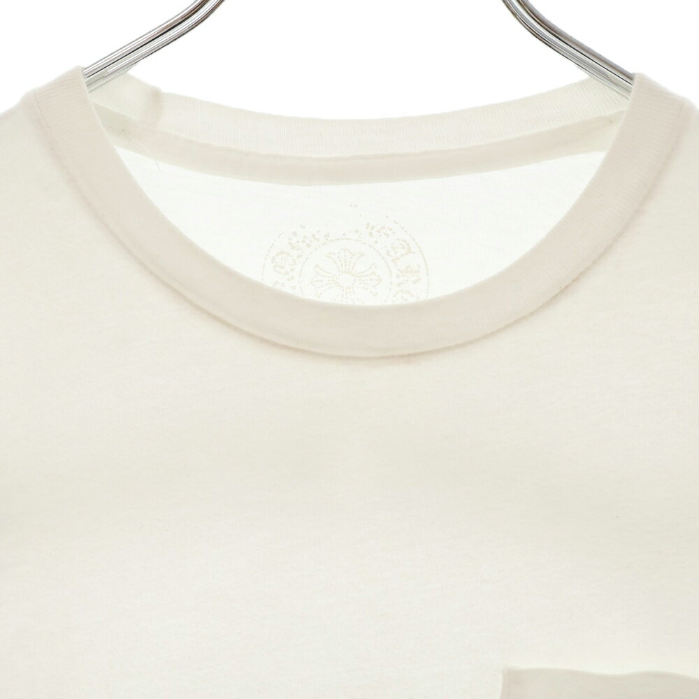 CHROME HEARTS(クロムハーツ) サイズ:S CH T-SHRT スクロールラベルバックプリント 半袖Tシャツ カットソー ホワイト【中古】【程度B】【カラーホワイト】【取扱店舗原宿】
