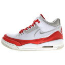 NIKE(ナイキ) サイズ:25.5cm AIR JORDAN 3 RETRO TINKER エアジョーダン3レトロ ティンカー ハイカットスニーカー ホワイト/レッド US7.5/25.5cm CJ0939-100【中古】【程度B】【カラーホワイト】【オンライン限定商品】(4)