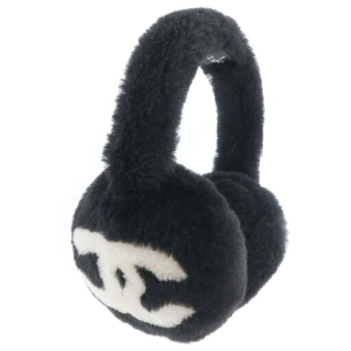 【sale対象】CHANEL(シャネル) ココマーク ファー イヤーマフ 耳当て ブラック/ホワイト【中古】【程度A】【カラー14054】【オンライン限定商品】 【sale対象】CHANEL(シャネル) ココマーク ファー イヤーマフ 耳当て ブラック/ホワイト【中古】【程度A】【カラー14054】【オンライン限定商品】