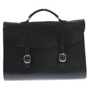 CHROME HEARTS(クロムハーツ) BRIEFCASE NH ブリーフケース ガンスリンガーストラップ クロスボール レザーブリーフバッグ【中古】【程度...