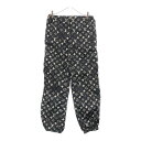 LOUIS VUITTON(ルイヴィトン) サイズ:34 19AW レディース ステンシル エフェクトモノグラム ナイロンパンツ ブラック RW192W DFU...