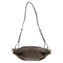 BONASTRE(ボナストレ) サイズ:UNI RING CROSSBODY S Taupe レザー リングクロスボディバッグ ベージュ【中古】【程度A】【カラ...
