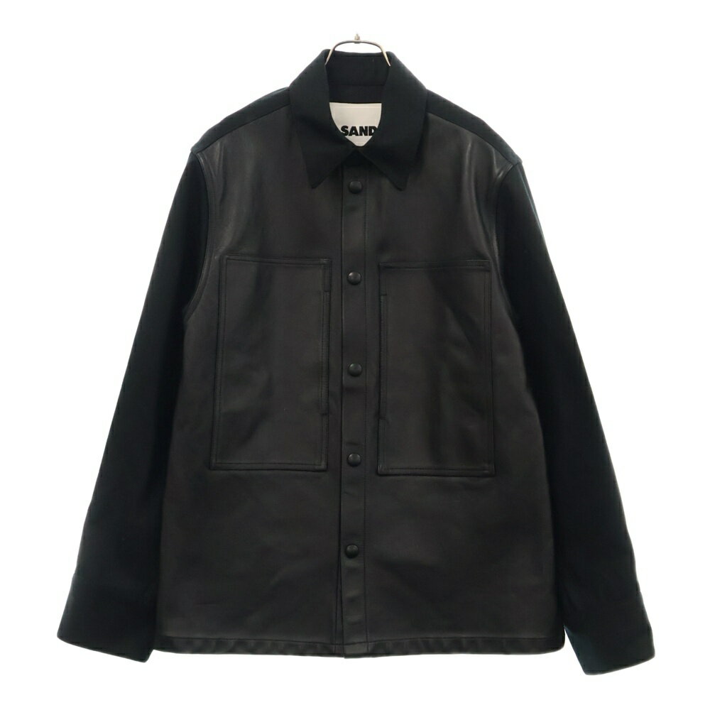 楽天市場】中古 jil sander レザー ジャケット(カラーブラック 楽天市場】中古 jil sander レザー ジャケット(カラーブラック