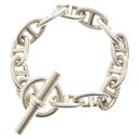 HERMES(エルメス) サイズ:12LINK Chaine dAncre TGM 12LINK シェーヌダンクル ブレスレット シルバー【中古】【程度B】【カ...