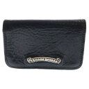 CHROME HEARTS(クロムハーツ) CARD CASE グロメット付きレザーカードケース【中古】【程度A】【カラーブラック】【取扱店舗OneStyleプ...