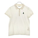 【sale対象】CARVEN(カルヴェン) サイズ:S ワッペン半袖ポロシャツ ホワイト レディース【中古】【程度B】【カラーホワイト】【オンライン限定商品】