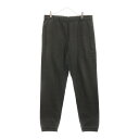 CHROME HEARTS(クロムハーツ) サイズ:L GRP Y NOT SWEAT PANTS ワイノット セメタリークロスレザーパッチ付きスウェットパンツ...