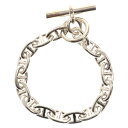 HERMES(エルメス) サイズ:16LINK Chaine dAncre MM 16LINK シェーヌダンクル MM ブレスレット シルバー【中古】【程度A】...