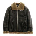PRADA(プラダ) サイズ:36 オーバーサイズ ムートンジャケット ブラック 58A126 レディース【新古品/中古】【程度S】【カラーブラック】【オンライ...