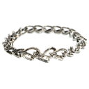 TIFFANY & Co.(ティファニー) サイズ:M FORGE MEDIUM LINK BRACELET フォージ ミディアム ブレスレット 21リンク シ...