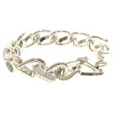 TIFFANY & Co.(ティファニー) サイズ:L FORGE LARGE LINK BRACELET フォージ ラージ ブレスレット 14リンク シルバー...