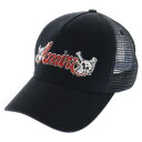 【sale対象】AMIRI(アミリ) サイズ:FREE MOTLEY CRUE Trucker Cap メッシュトラッカーキャップ ブラック【中古】【程度B】【...
