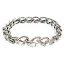 TIFFANY & Co.(ティファニー) サイズ:M FORGE MEDIUM LINK BRACELET フォージ ミディアム ブレスレット 21リンク シ...