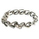 TIFFANY & Co.(ティファニー) サイズ:L FORGE LARGE LINK BRACELET フォージ ラージ ブレスレット 15リンク シルバー...