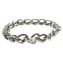 TIFFANY & Co.(ティファニー) サイズ:M FORGE MEDIUM LINK BRACELET フォージ ミディアム ブレスレット 21リンク シ...