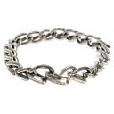 TIFFANY & Co.(ティファニー) サイズ:M FORGE MEDIUM LINK BRACELET フォージ ミディアム ブレスレット 21リンク シ...