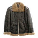 PRADA(プラダ) サイズ:36 オーバーサイズ ムートンジャケット ブラック 58A126 レディース【新古品/中古】【程度S】【カラーブラック】【オンライ...