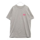 DIOR(ディオール) サイズ:S CDブランドロゴ刺繍 半袖Tシャツ カットソー グレー 943J605F0554【中古】【程度A】【カラーグレー】【取扱店舗...